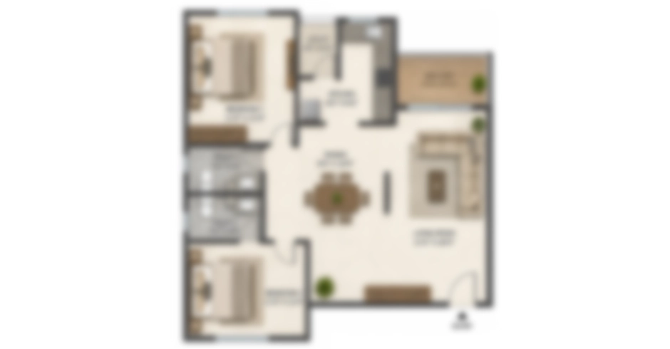 Bhagwati Altaire 2 BHK Price