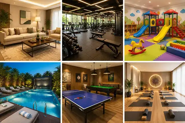 Bhagwati Gami Altaire Kharghar Amenities